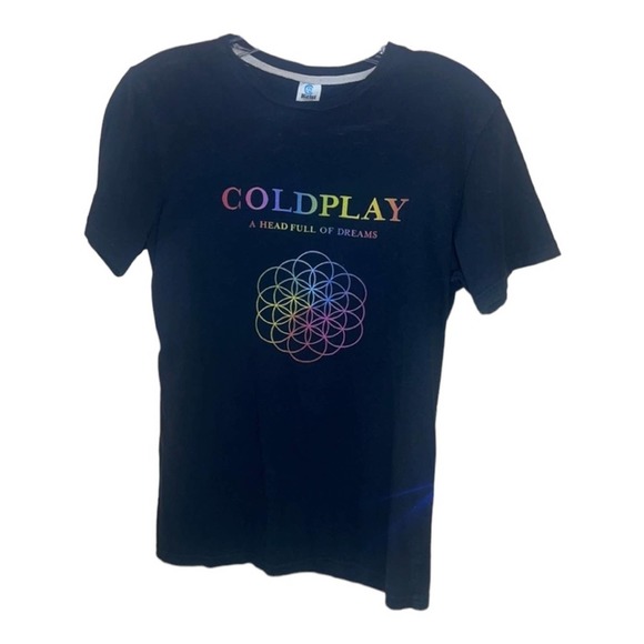 coldplay Tops - Coldplay small concert tee
